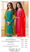 Mishka By Vinay Kuleesh Chiffon Bulk Designer Salwar Suits Orders In India